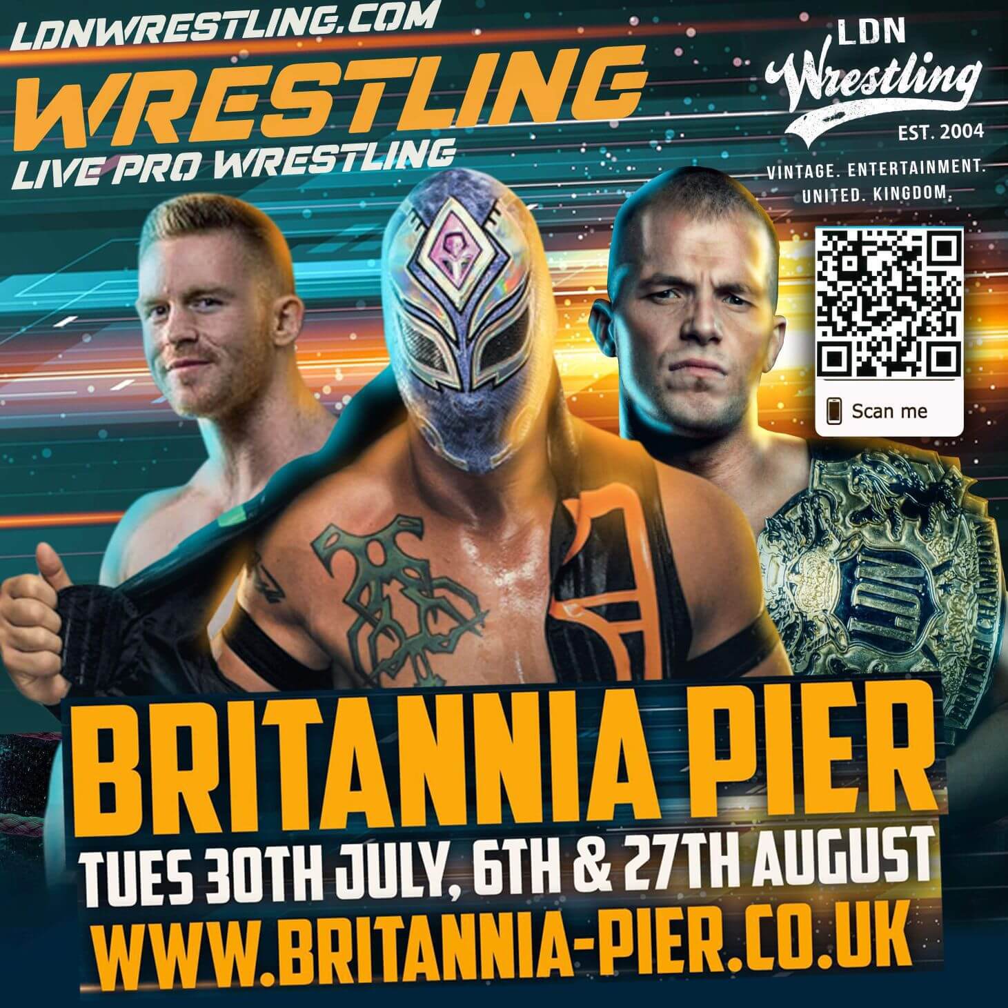 Live Pro Wrestling at the Pier
