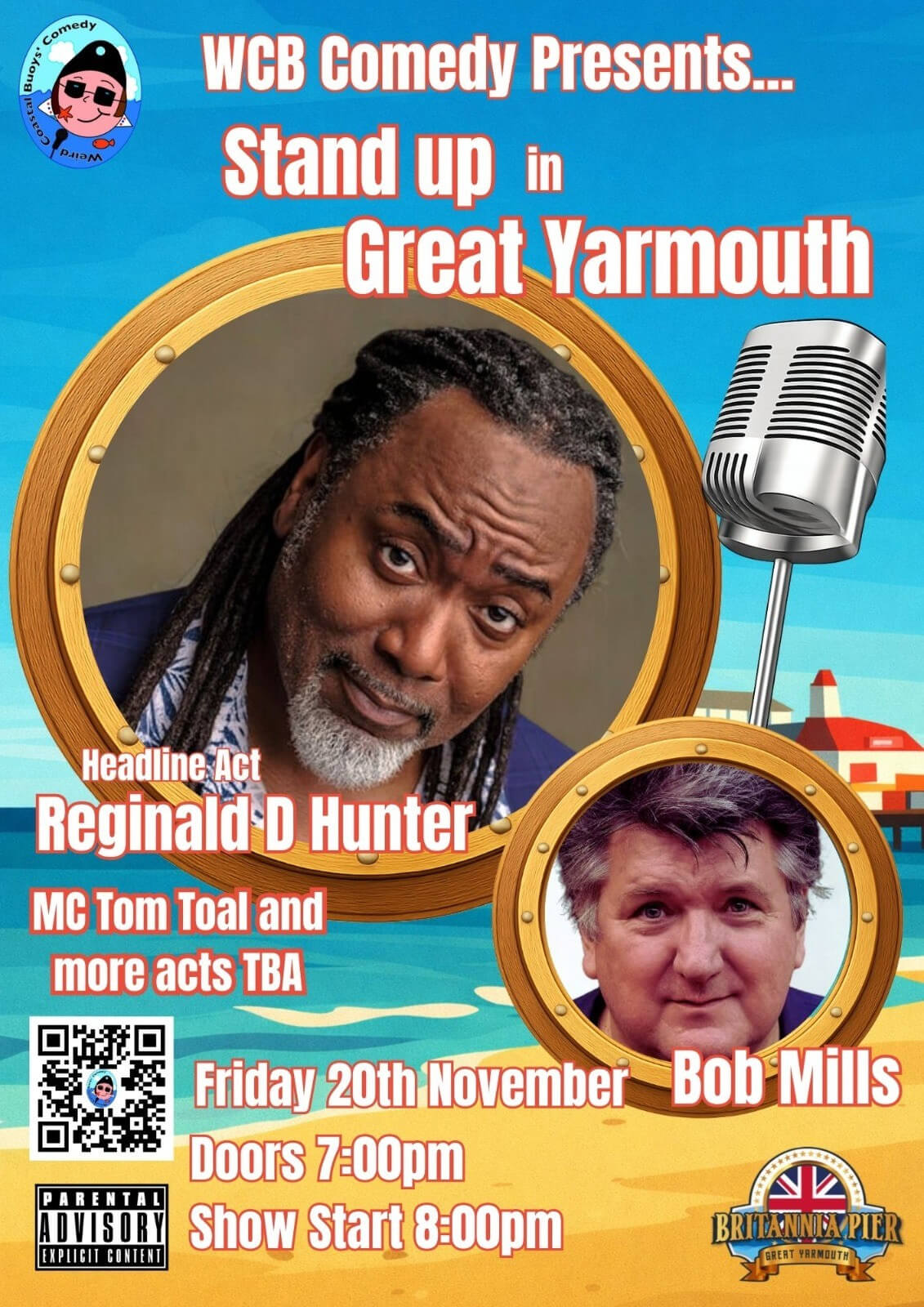 Wcb Comedy Special- Headliner Reginald D.hunter