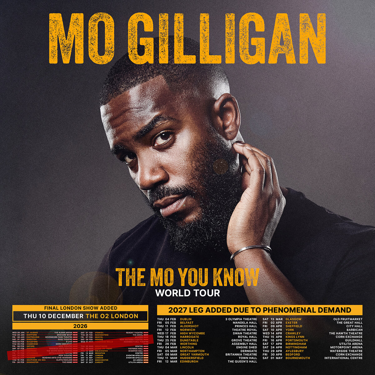 Live Nation & UTC-Mo Gilligan The Mo You Know